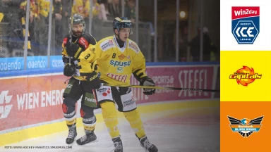 win2day ICE Hockey League: Vienna Capitals vs. Steinbach Black Wings Linz