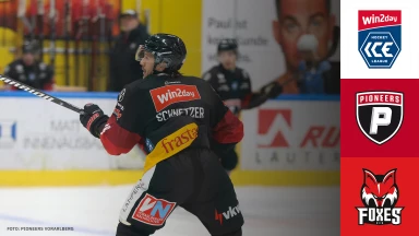 win2day ICE Hockey League: Pioneers Vorarlberg vs. HCB Südtirol Alperia