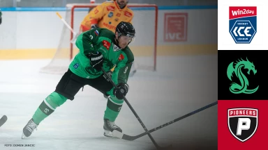 win2day ICE Hockey League: Olimpija Ljubljana vs. Pioneers Vorarlberg