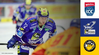 win2day ICE Hockey League: EC iDM Wärmepumpen VSV vs. HC Pustertal Wölfe