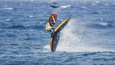 Castenskiold als GWA Wingfoil Surf-Freestyle Weltmeister in Gran Canaria gekürt