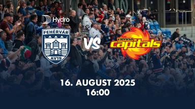 Testgame: Hydro Fehérvár AV19 vs. Vienna Capitals