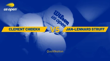CHIDEKH, Clement (FRA) vs. STRUFF, Jan-Lennard (GER) [31] - Qualifikation 1. Runde - Court 11