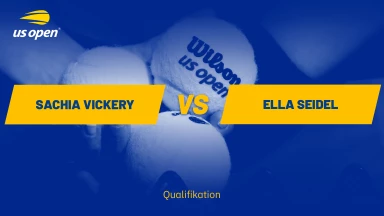 Sachia Vickery (USA) vs. Ella Seidel (GER) [21] - Qualifikation 2. Runde - Court 12