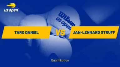 Taro Daniel (JPN) vs. Jan-Lennard Struff (GER) [31] - Qualifikation 2. Runde - Court 6
