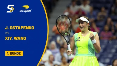 Jelena Ostapenko (LAT) [25] vs. Xiyu Wang (CHN) - 1. Runde - Court 11