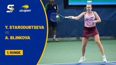Yuliia Starodubtseva (UKR) vs. Anna Blinkova - 1. Runde - Court 6