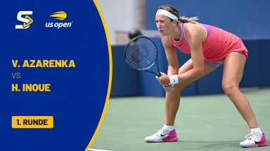 Victoria Azarenka vs. Hina Inoue (USA) - 1. Runde - Court 12
