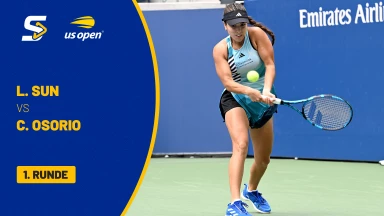 Lulu Sun (NZL) vs. Camila Osorio (COL) - 1. Runde - Court 5