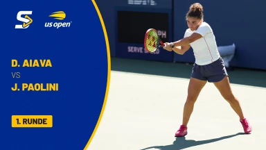 Destanee Aiava (AUS) vs. Jasmine Paolini (ITA) [7] - 1. Runde - Louis Armstrong Stadium