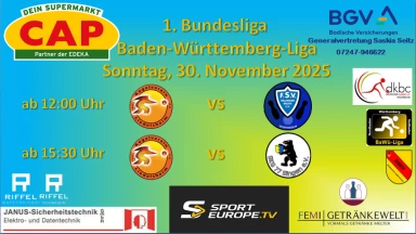 1. Bundesliga: KV Liedolsheim - FSV Erlangen-Bruck