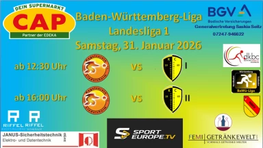 BaWü-Liga: KV Liedolsheim - KC Vorwärts Hemsbach
