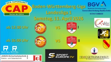BaWü-Liga: KV Liedolsheim - Rot Weiss Sandhausen