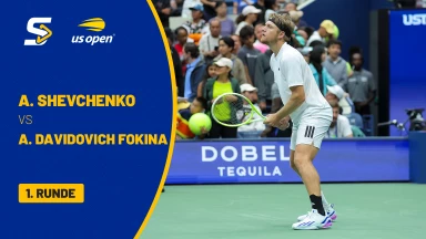 Alexander Shevchenko (KAZ) vs. Alejandro Davidovich Fokina (ESP) [18] - 1. Runde - Stadium 17