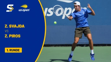 Zachary Svajda (USA) vs. Zsombor Piros (USA) - 1. Runde - Court 13