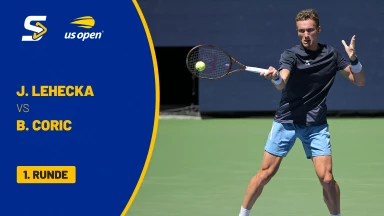 Jiri Lehecka (CZE) [20] vs. Borna Coric (CRO) - 1. Runde - Stadium 17