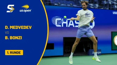 Daniil Medvedev [13] vs. Benjamin Bonzi (FRA) - 1. Runde - Louis Armstrong Stadium