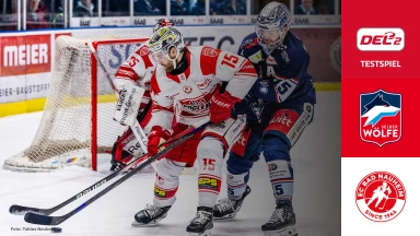 CCM-Cup: Selber Wölfe vs. EC Bad Nauheim - Spiel um Platz 3