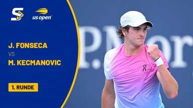 Joao Fonseca (BRA) vs. Miomir Kecmanovic (SRB) - 1. Runde - Grandstand