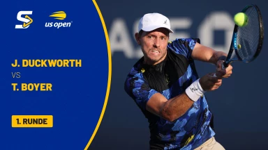 James Duckworth (AUS) vs. Tristan Boyer (USA) - 1. Runde - Court 6