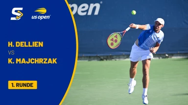 Hugo Dellien (BOL) vs. Kamil Majchrzak (POL) - 1. Runde - Court 13