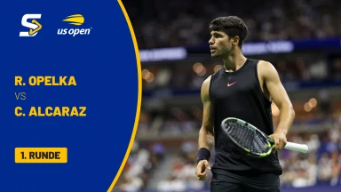 Reilly Opelka (USA) vs. Carlos Alcaraz (ESP) [2] - 1. Runde - kommentiert von Andreas Thies - Arthur Ashe Stadium