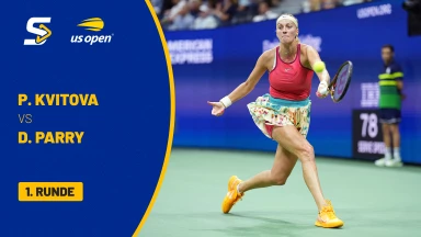 Petra Kvitova (CZE) vs. Diane Parry (FRA) - 1. Runde - Grandstand