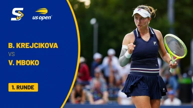 Barbora Krejcikova (CZE) vs. Victoria Mboko (CAN) [22] - 1. Runde - Louis Armstrong Stadium