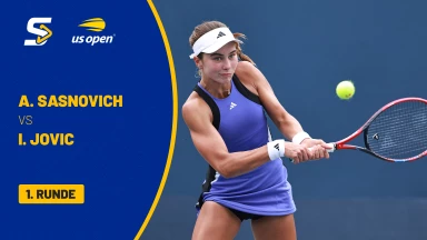 Aliaksandra Sasnovich vs. Iva Jovic (USA) - 1. Runde - Court 9