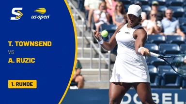 Taylor Townsend (USA) vs. Antonia Ruzic (CRO) - 1. Runde - Court 11