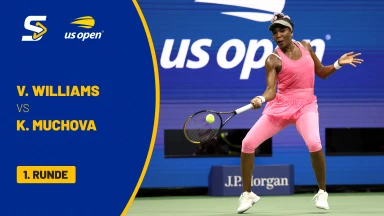 Venus Williams (USA) vs. Karolina Muchova (CZE) [11] - 1. Runde - kommentiert von Andreas Thies - Arthur Ashe Stadium