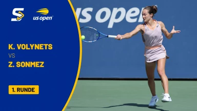 Katie Volynets (USA) vs. Zeynep Sonmez (TUR) - 1. Runde - Court 13