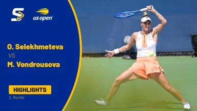 Oksana Selekhmeteva vs. Marketa Vondrousova (CZE) - 1. Runde - Highlights
