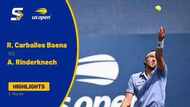 Roberto Carballes Baena (ESP) vs. Arthur Rinderknech (FRA) - 1. Runde - Highlights