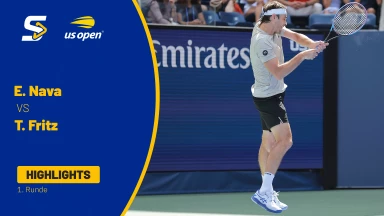 Emilio Nava (USA) vs. Taylor Fritz (USA) [4] - 1. Runde - Highlights