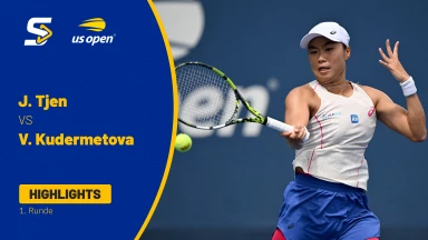 Janice Tjen (INA) vs. Veronika Kudermetova [24] - 1. Runde - Highlights