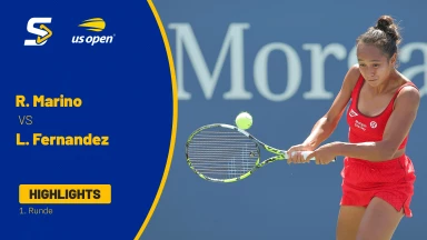 Rebecca Marino (CAN) vs. Leylah Fernandez (CAN) [31] - 1. Runde - Highlights