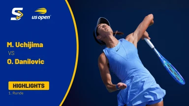 Moyuka Uchijima (JPN) vs. Olga Danilovic (SRB) - 1. Runde - Highlights