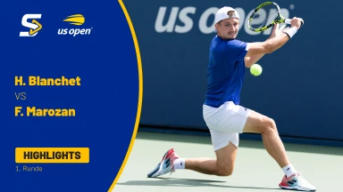 Ugo Blanchet (FRA) vs. Fabian Marozsan (HUN) - 1. Runde - Highlights