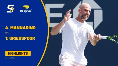 Adrian Mannarino (FRA) vs. Tallon Griekspoor (NED) [29] - 1. Runde - Highlights