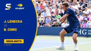 Jiri Lehecka (CZE) [20] vs. Borna Coric (CRO) - 1. Runde - Highlights