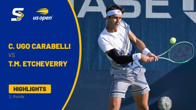 Camilo Ugo Carabelli (ARG) vs. Tomas Martin Etcheverry (ARG) - 1. Runde - Highlights