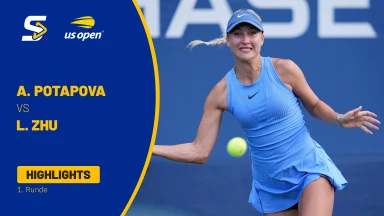 Anastasia Potapova vs. Lin Zhu (CHN) - 1. Runde - Highlights
