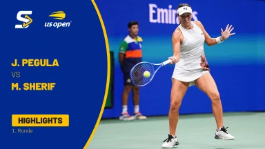 Jessica Pegula (USA) [4] vs. Mayar Sherif (EGY) - 1. Runde - Highlights