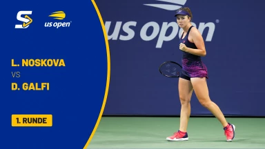 Linda Noskova (CZE) [21] vs. Dalma Galfi (HUN) - 1. Runde - Arthur Ashe Stadium