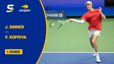 Jannik Sinner (ITA) [1] vs. Vit Kopriva (CZE) - 1. Runde - Arthur Ashe Stadium