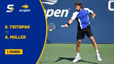 Stefanos Tsitsipas (GRE) [26] vs. Alexandre Muller (FRA) - 1. Runde - Court 7