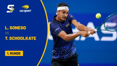 Lorenzo Sonego (ITA) vs. Tristan Schoolkate (AUS) - 1. Runde - Court 12