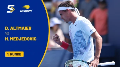Daniel Altmaier (GER) vs. Hamad Medjedovic (SRB) - 1. Runde - kommentiert von Ulf Kahmke & Jonas Hartenstein - Court 13