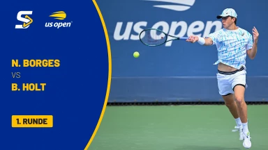 Nuno Borges (POR) vs. Brandon Holt (USA) - 1. Runde - Court 11